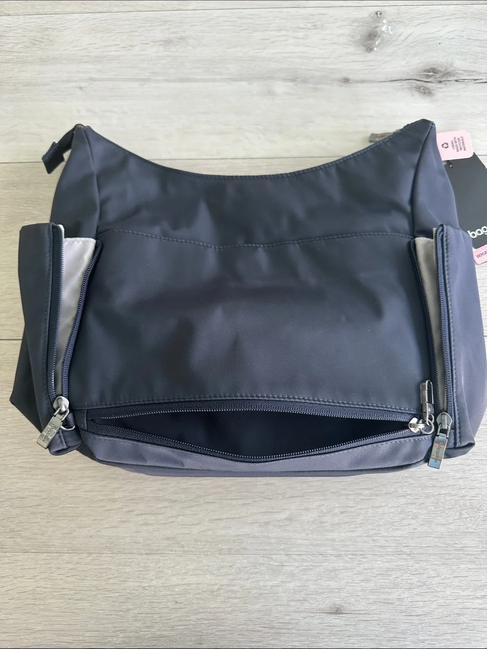 Baggalini Nolita Convertible Hobo Black OS NWT IN PACKAGE